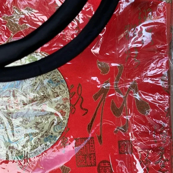 NWT Raw Silk Bag - Picture 3 of 5